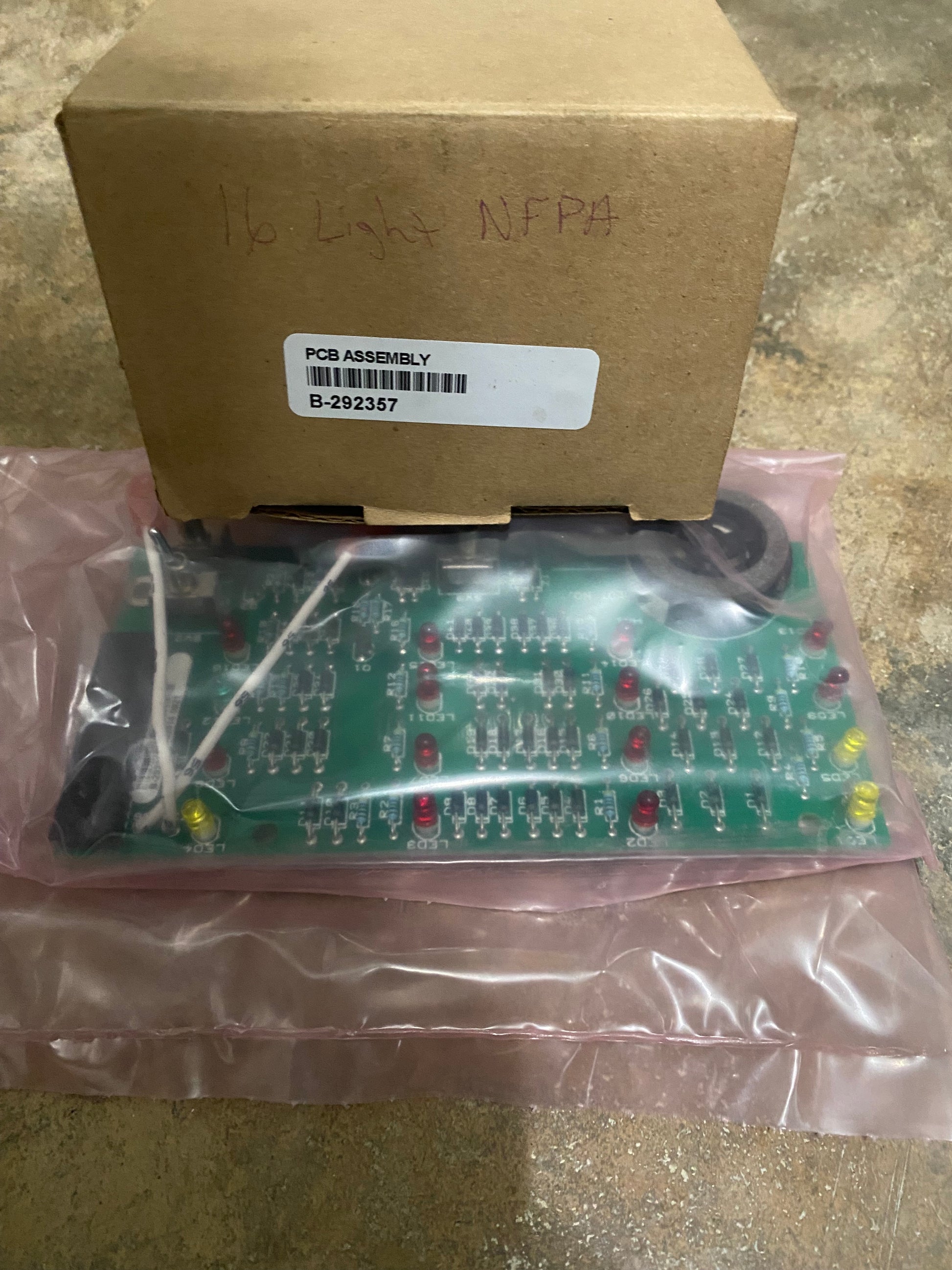 B-292357 PCB Assy, DEC3, NFPA 110 Status