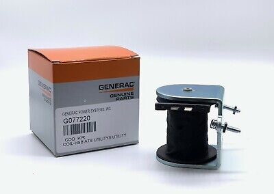 Generac 077220A — Lower Solenoid Coil for 100A RTS Transfer Switches