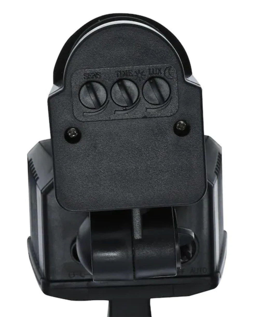 Dual Head Solar Motion Security Light by Nature Power Garden (22060)