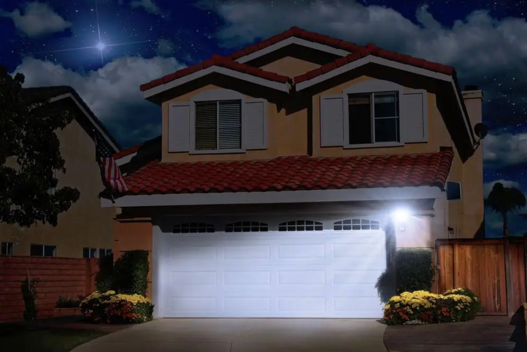 Dual Head Solar Motion Security Light by Nature Power Garden (22060)